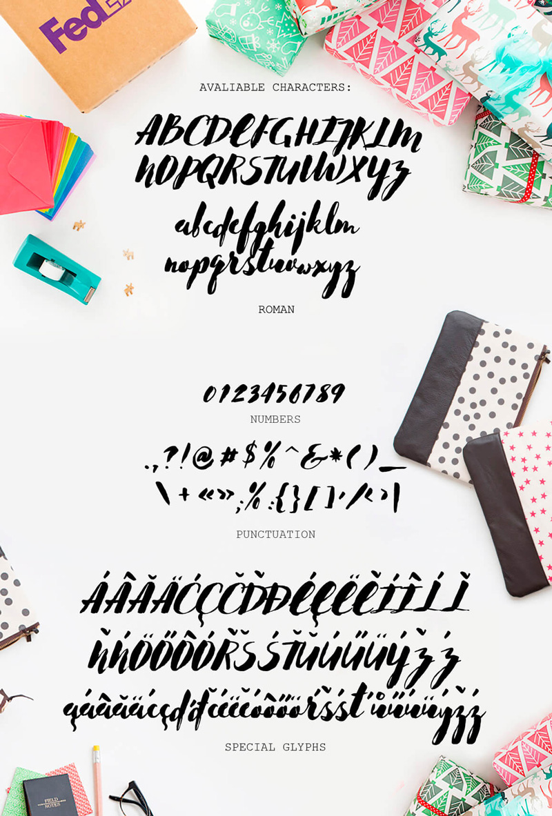 written font bundle - 8 Incredible Written Fonts Preview 07