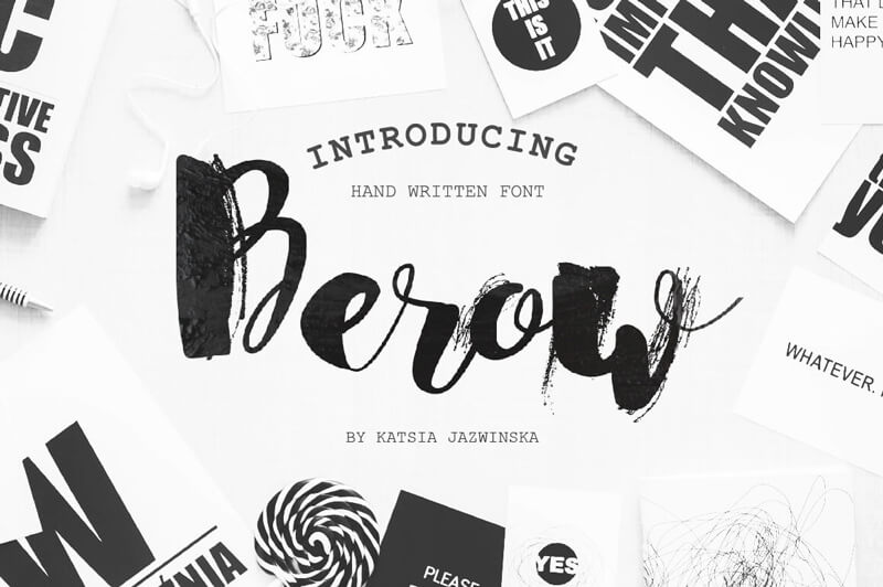 written font bundle - 8 Incredible Written Fonts Preview 10