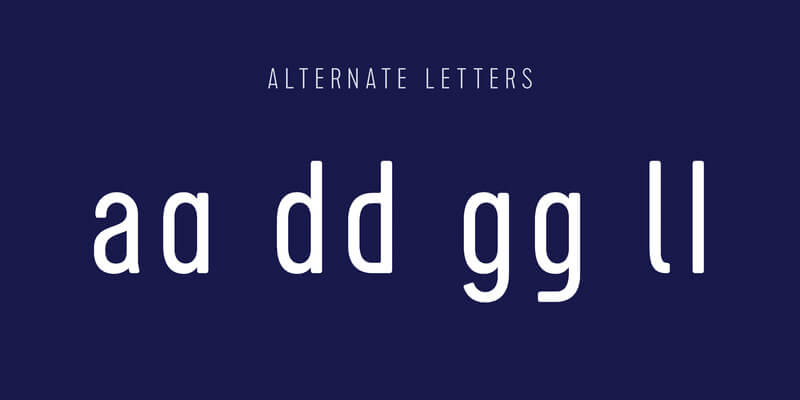 Awesome Collection of 5 Creative Family Fonts Preview 03
