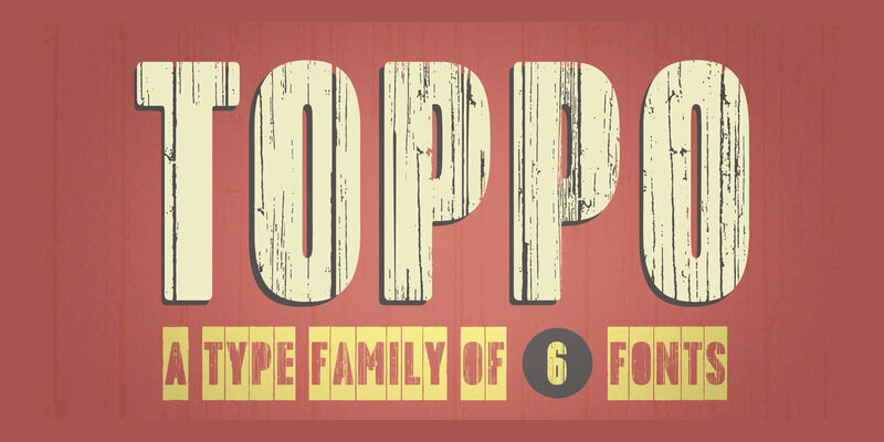 Awesome Collection of 5 Creative Family Fonts Preview 16