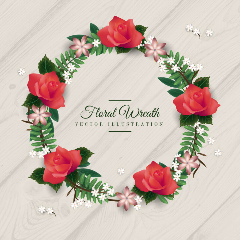 free floral wreaths - FREE Floral Wreath Preview 04
