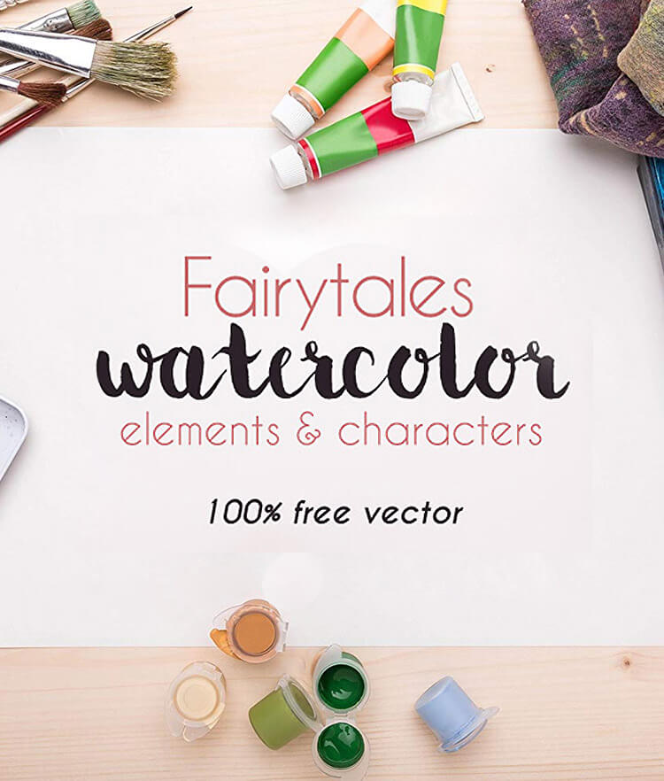 Fairytales Watercolor Cover 2