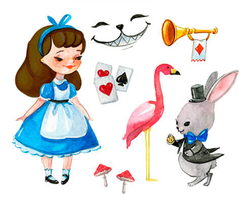 fairy tales watercolor - Fairytales Watercolor Preview 05