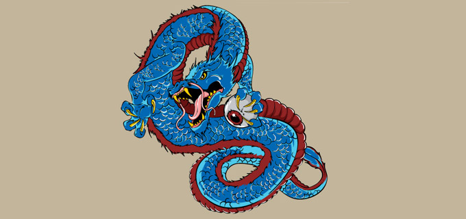 Free Vector Dragon