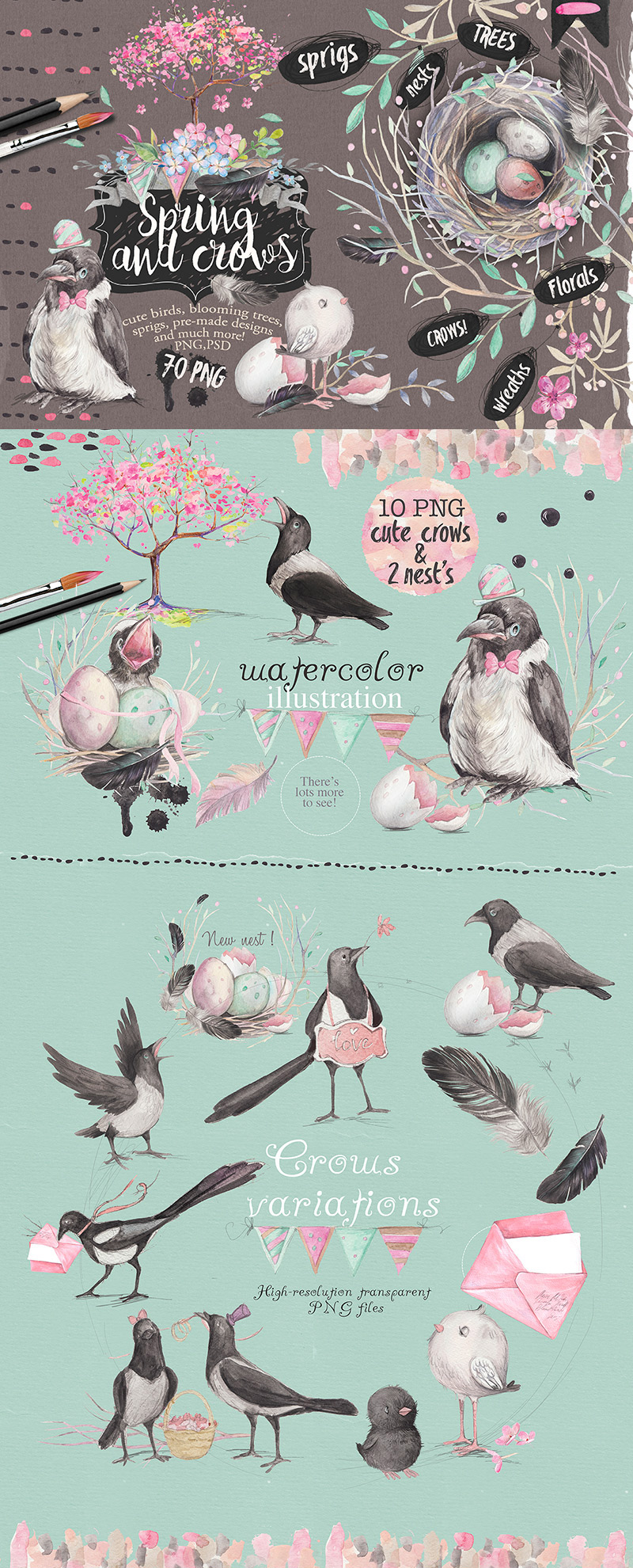 summer watercolor collection - Summers Best Watercolor Collection Preview 08