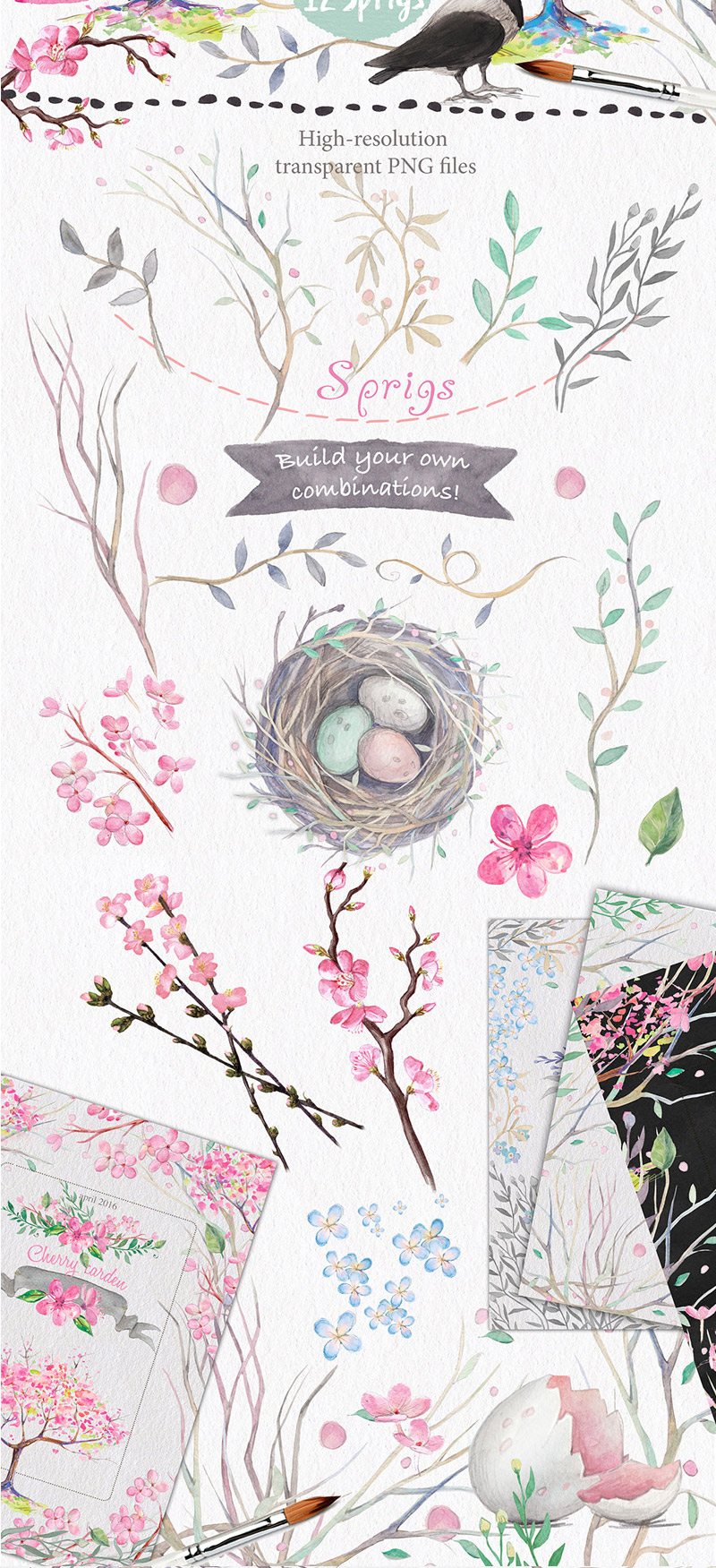 summer watercolor collection - Summers Best Watercolor Collection Preview 11