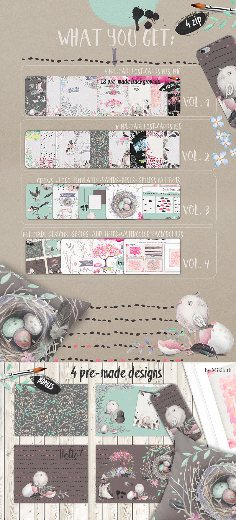 summer watercolor collection - Summers Best Watercolor Collection Preview 13