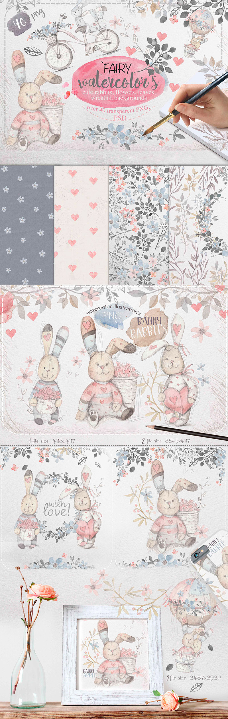 summer watercolor collection - Summers Best Watercolor Collection Preview 14