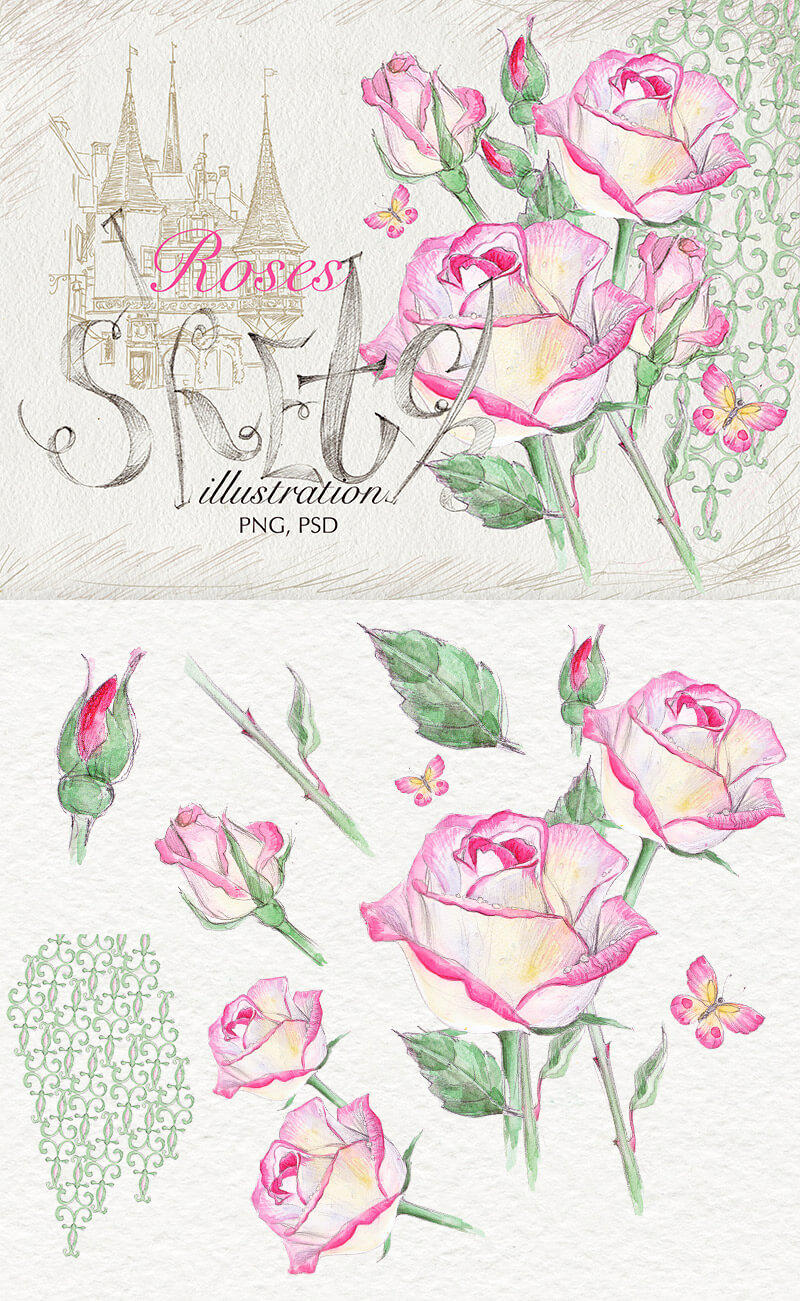 summer watercolor collection - Summers Best Watercolor Collection Preview 21