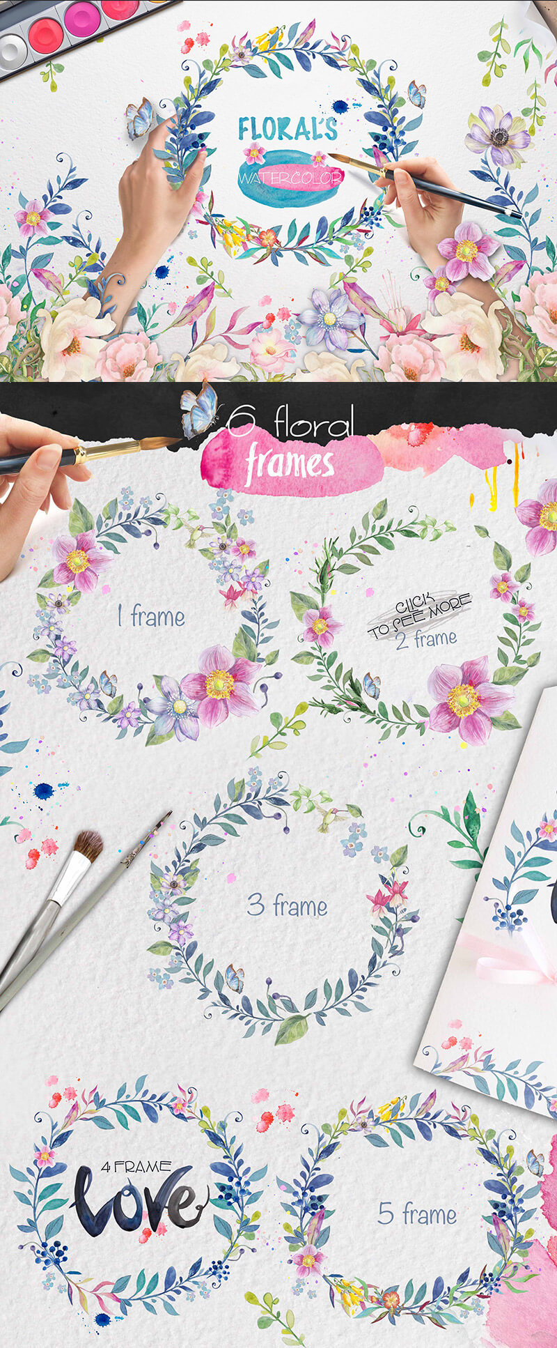 summer watercolor collection - Summers Best Watercolor Collection Preview 22