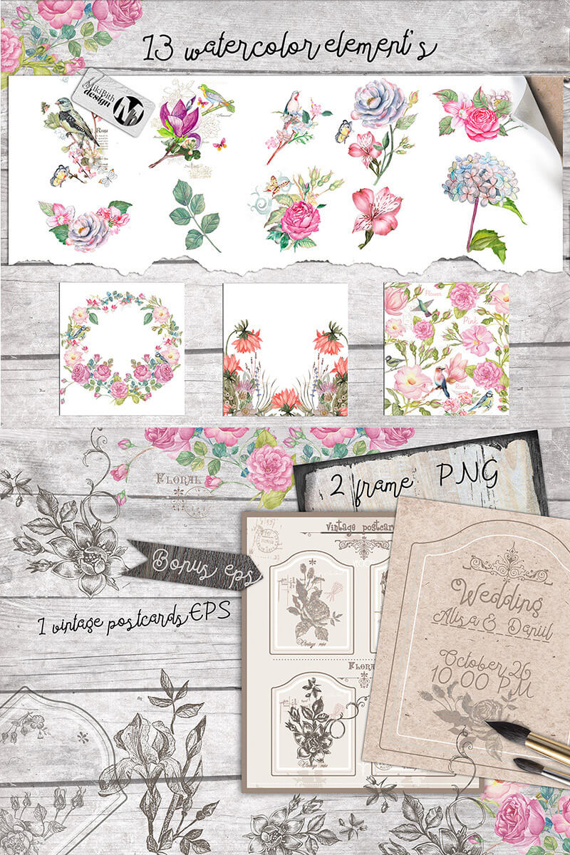summer watercolor collection - Summers Best Watercolor Collection Preview 26