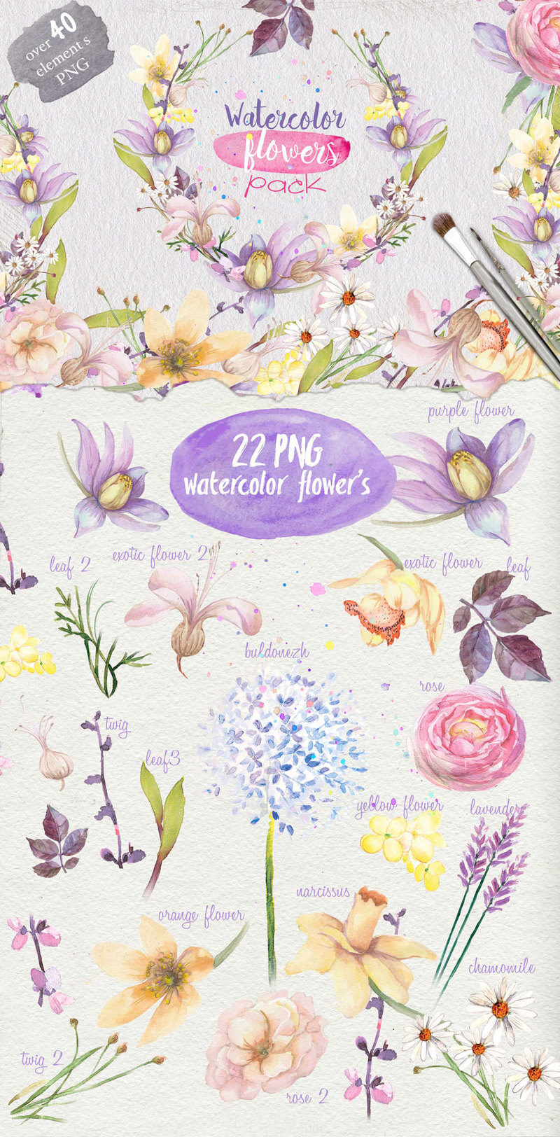 summer watercolor collection - Summers Best Watercolor Collection Preview 27
