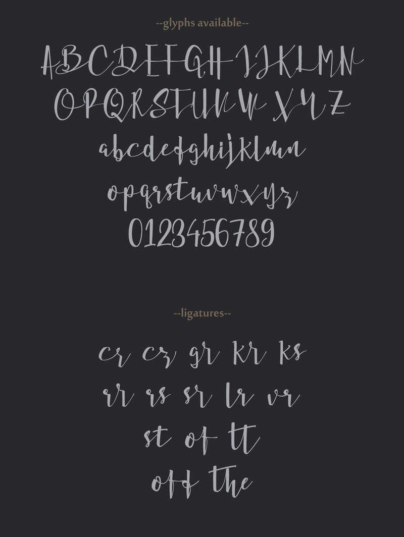 awesome font bundle - The Tastiest Bundle 15 Awesome Font Cover 05