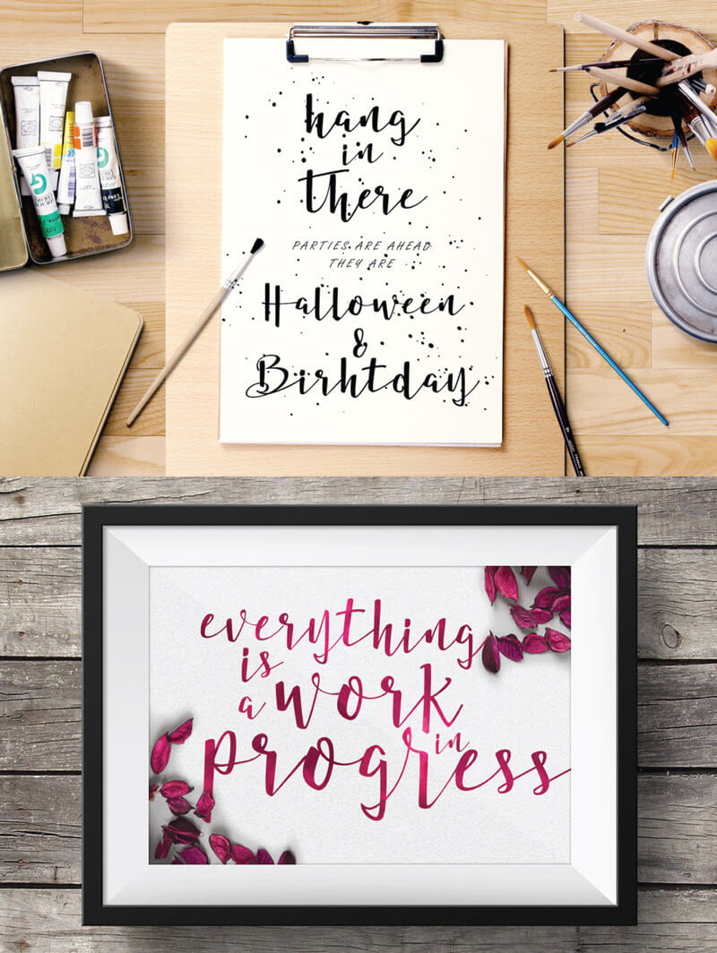 awesome font bundle - The Tastiest Bundle 15 Awesome Font Cover 06