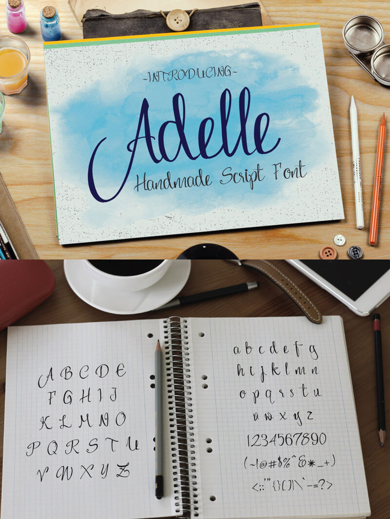 awesome font bundle - The Tastiest Bundle 15 Awesome Font Cover 08