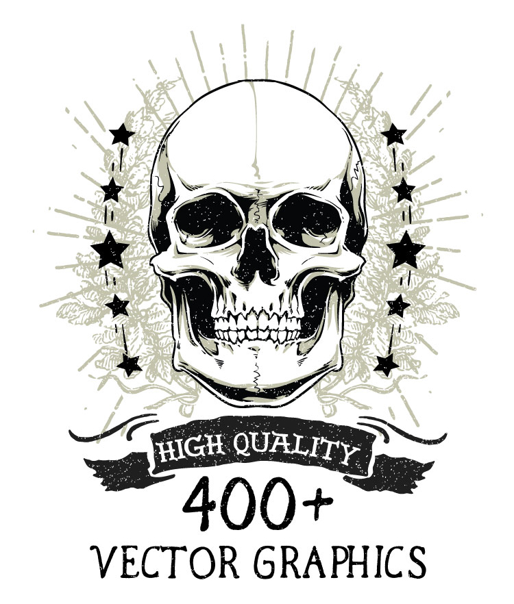 400+ High Quality Vector Graphics