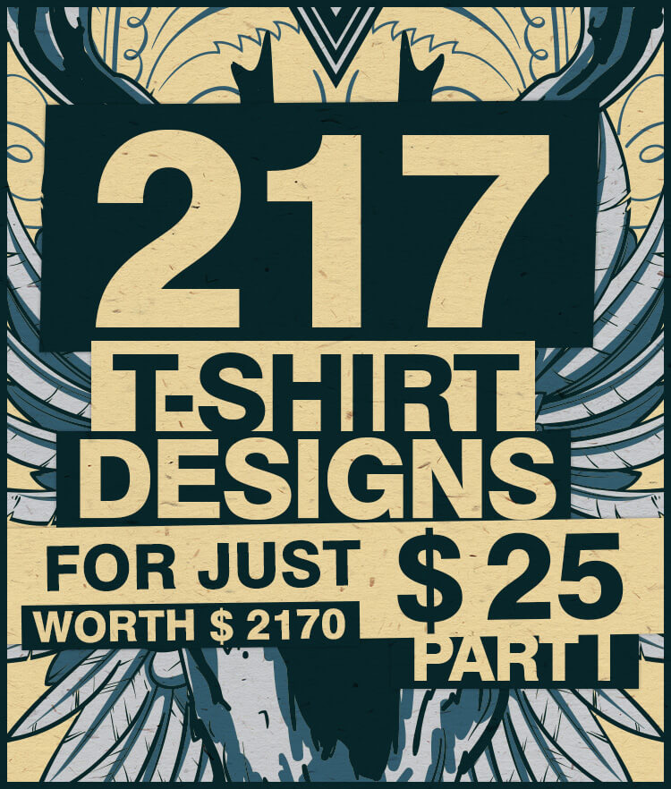 217 Tshirt Designs Cover