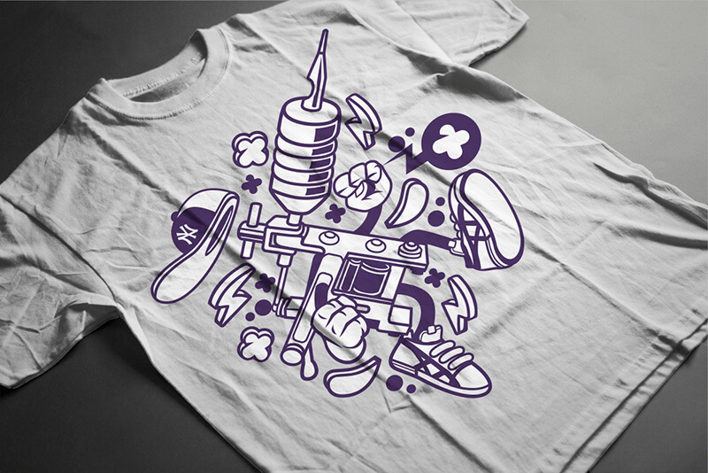 cartoon vector t-shirt designs cartoon - Cartoon Vector Part 3 T-shirt Designs Preview 15