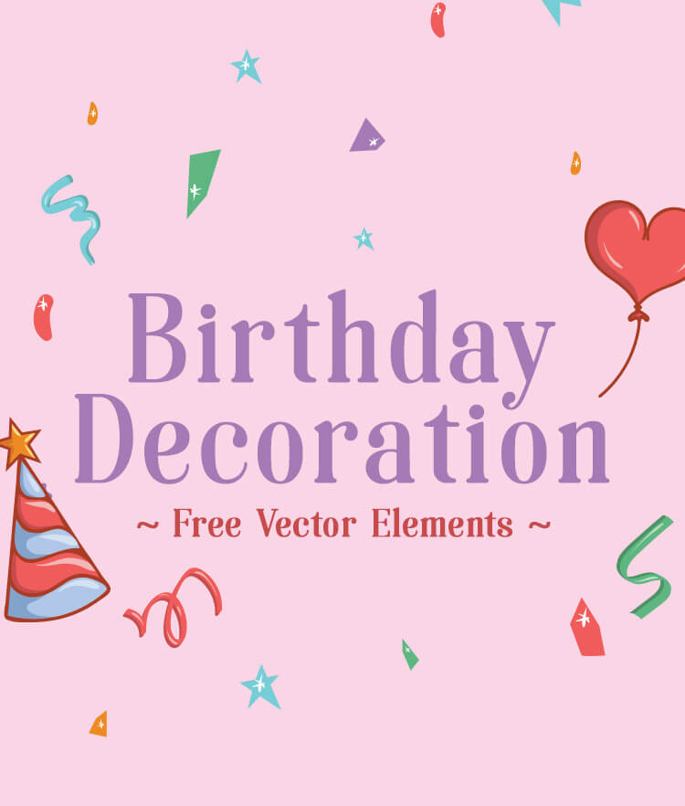 FREE Birthday decorations Cover