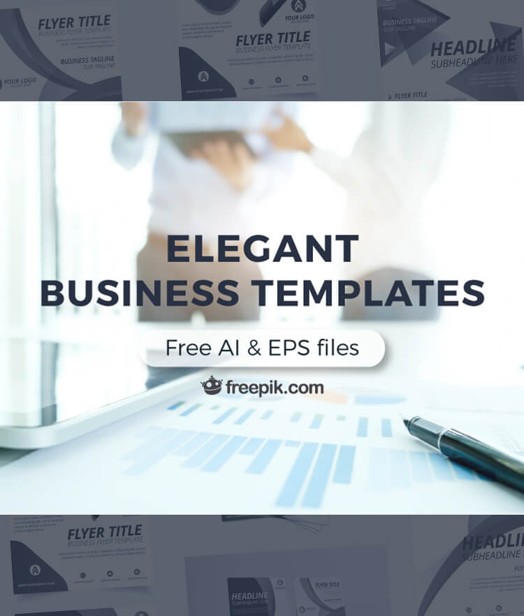 FREE Elegant Business Templates Cover