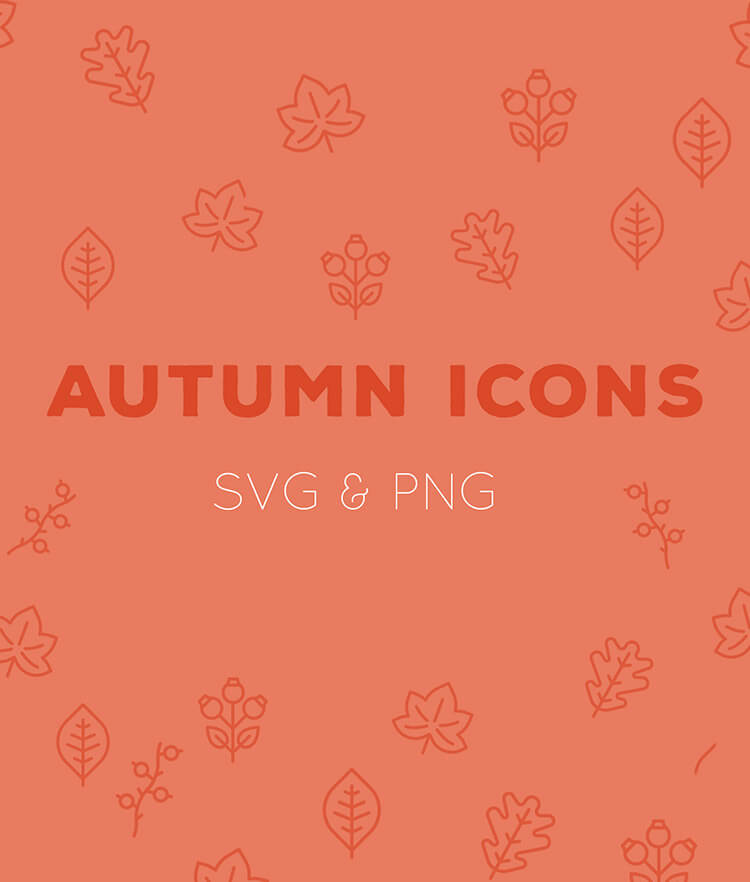 Free Autumn Icons Cover