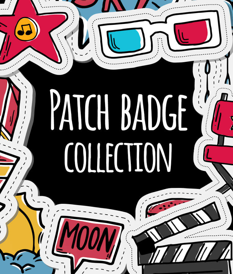 Free Patch badge collection Cover