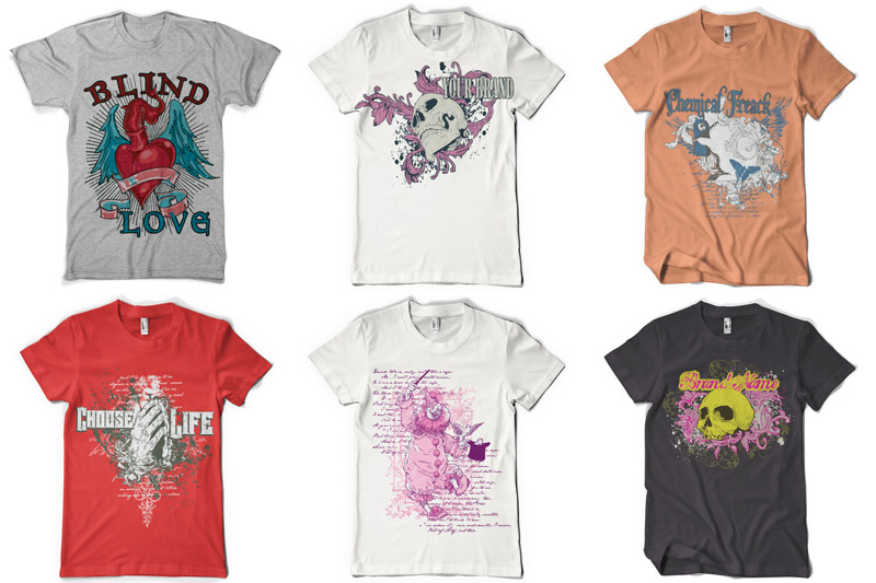 t-shirt design bundle t-shirt - 100 T shirt Designs Part 1 Preview 02