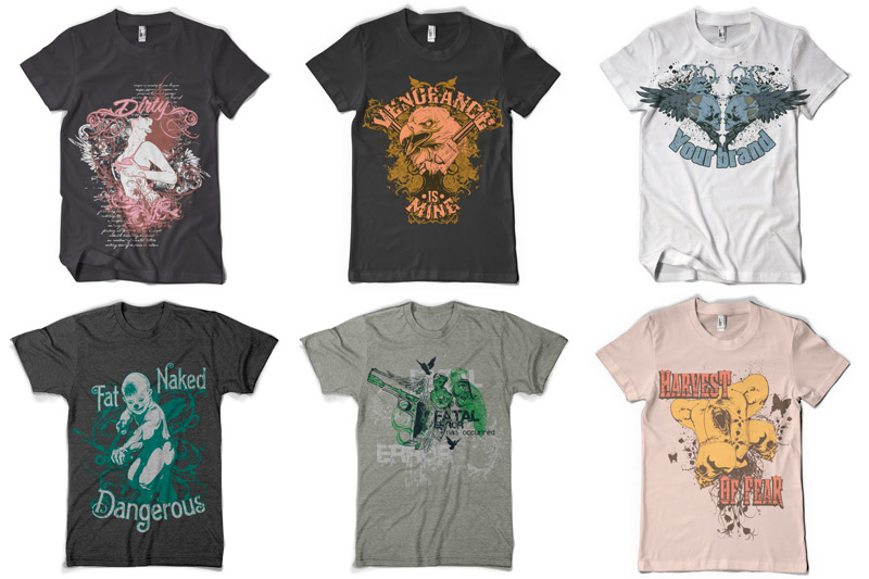 t-shirt design bundle t-shirt - 100 T shirt Designs Part 1 Preview 04