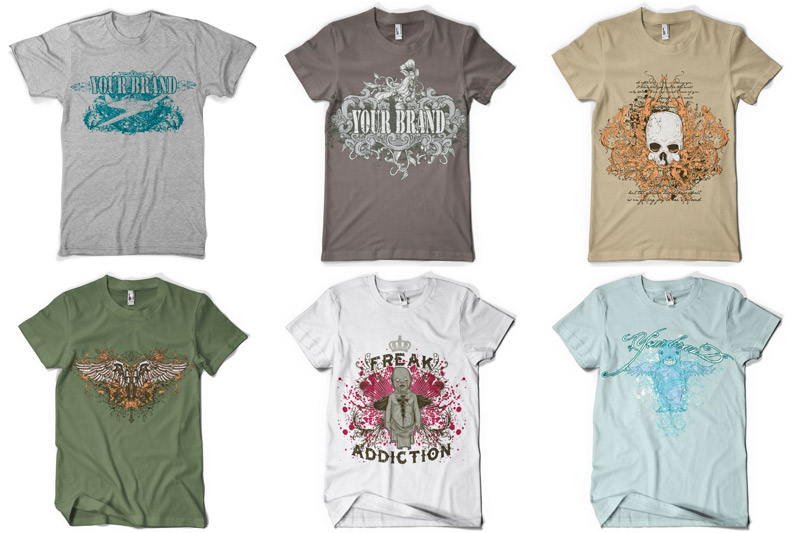t-shirt design bundle t-shirt - 100 T shirt Designs Part 1 Preview 05