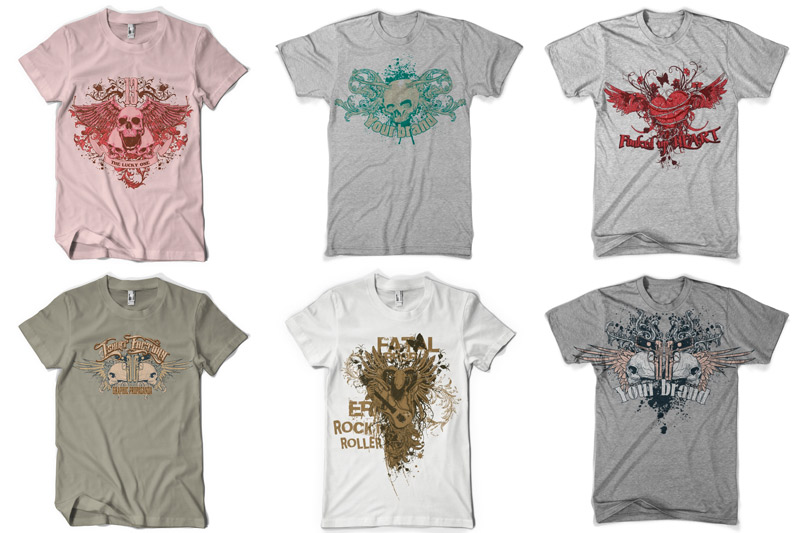 t-shirt design bundle t-shirt - 100 T shirt Designs Part 1 Preview 06