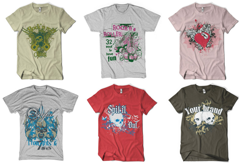 t-shirt design bundle t-shirt - 100 T shirt Designs Part 1 Preview 12