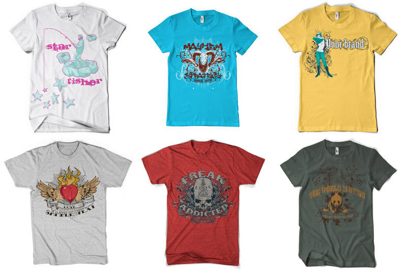 t-shirt design bundle t-shirt - 100 T shirt Designs Part 1 Preview 13
