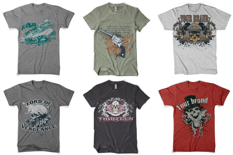 t-shirt design bundle t-shirt - 100 T shirt Designs Part 1 Preview 14