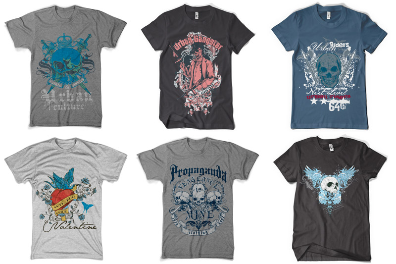 t-shirt design bundle t-shirt - 100 T shirt Designs Part 1 Preview 16