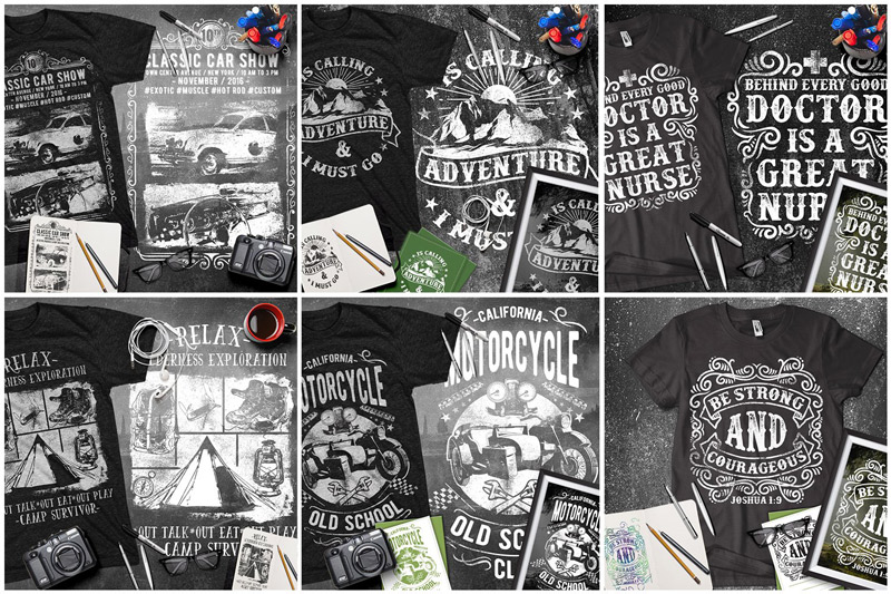 premium t-shirt vector designs - 100-Premium-T-Shirt-Designs-Preview-02
