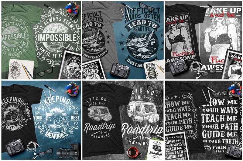 premium t-shirt vector designs - 100-Premium-T-Shirt-Designs-Preview-07