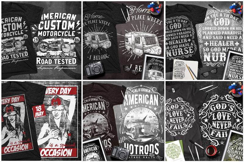 premium t-shirt vector designs - 100-Premium-T-Shirt-Designs-Preview-08