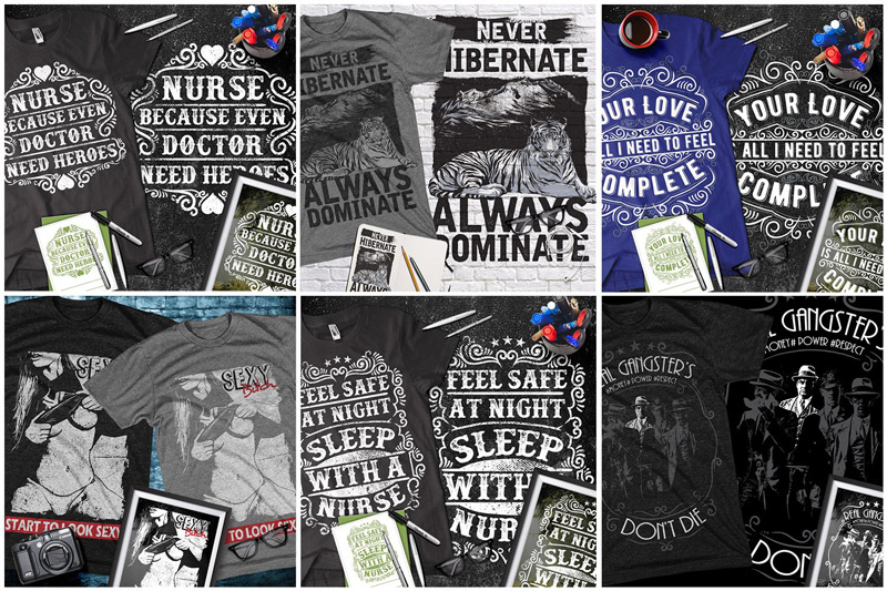 premium t-shirt vector designs - 100-Premium-T-Shirt-Designs-Preview-10