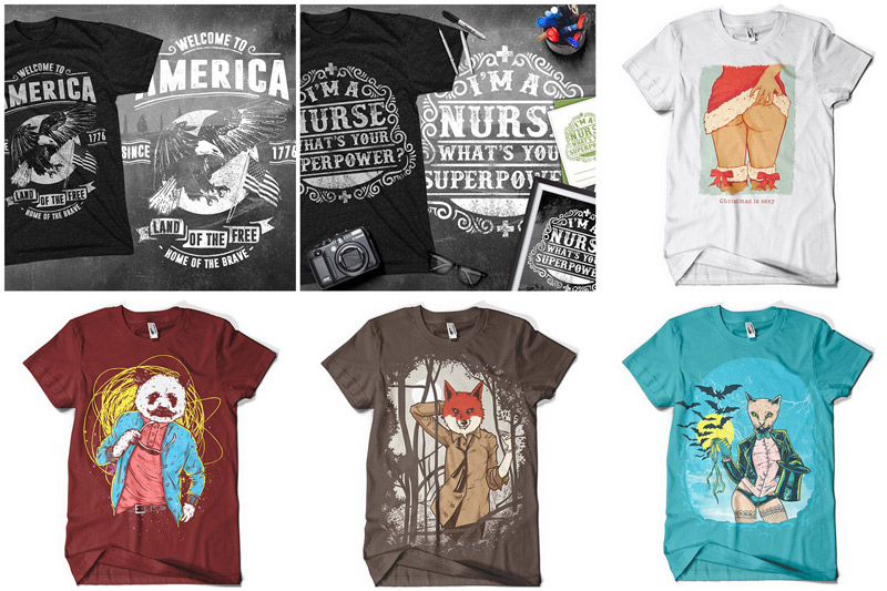 premium t-shirt vector designs - 100-Premium-T-Shirt-Designs-Preview-13
