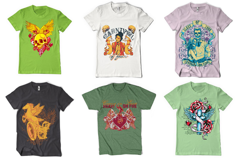 t-shirt design bundle t-shirt - 100 T shirt Designs Vol 2 Preview 02