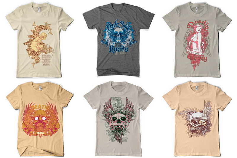 t-shirt design bundle t-shirt - 100 T shirt Designs Vol 2 Preview 03