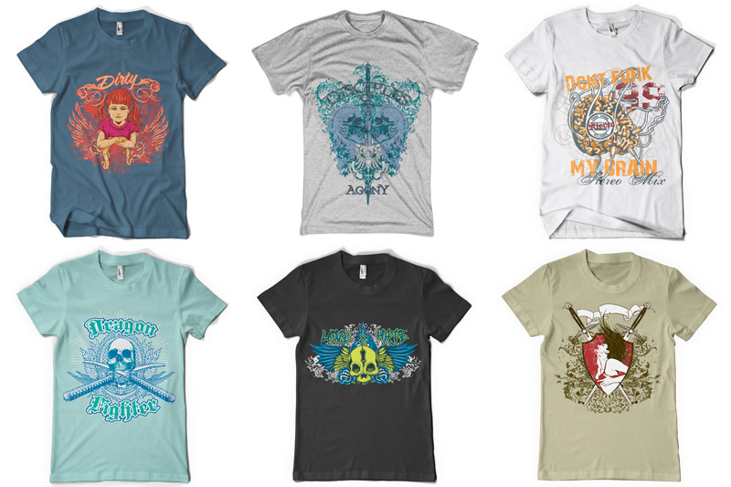 t-shirt design bundle t-shirt - 100 T shirt Designs Vol 2 Preview 04