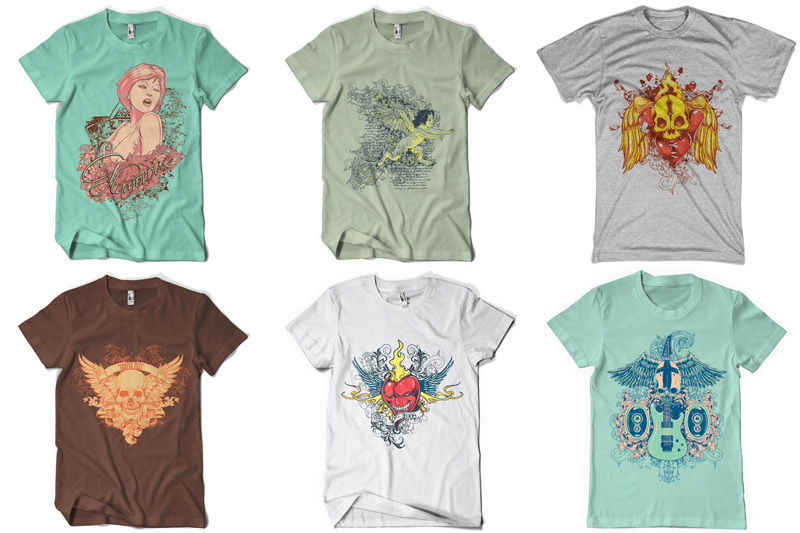 t-shirt design bundle t-shirt - 100 T shirt Designs Vol 2 Preview 06