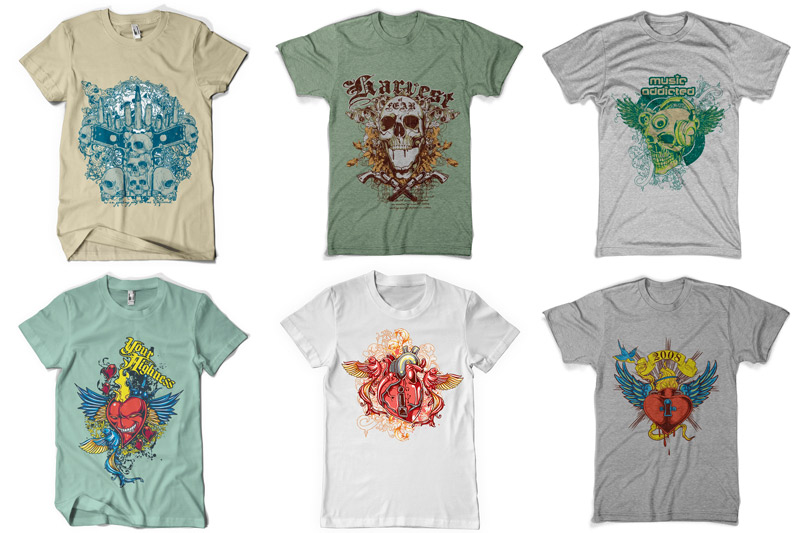 t-shirt design bundle t-shirt - 100 T shirt Designs Vol 2 Preview 07