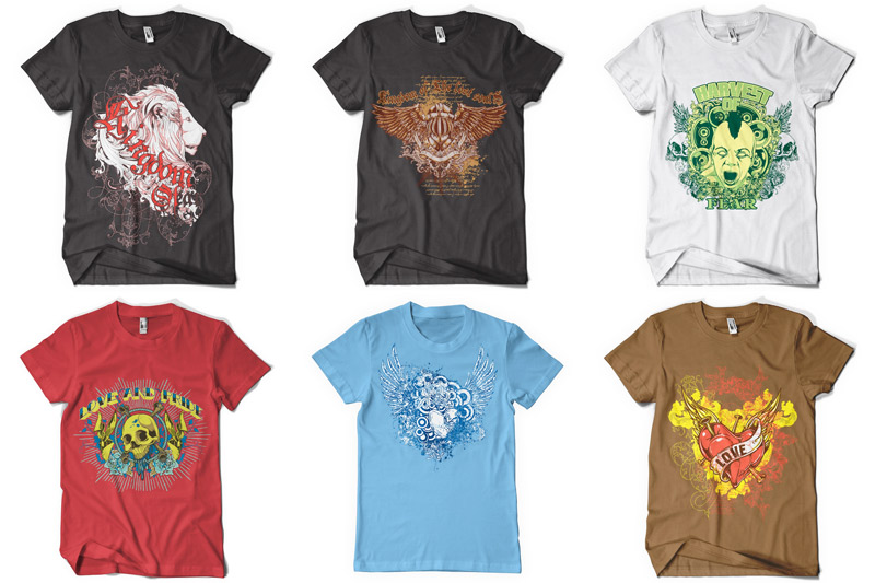 t-shirt design bundle t-shirt - 100 T shirt Designs Vol 2 Preview 09
