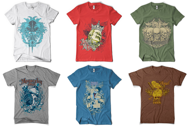 t-shirt design bundle t-shirt - 100 T shirt Designs Vol 2 Preview 10