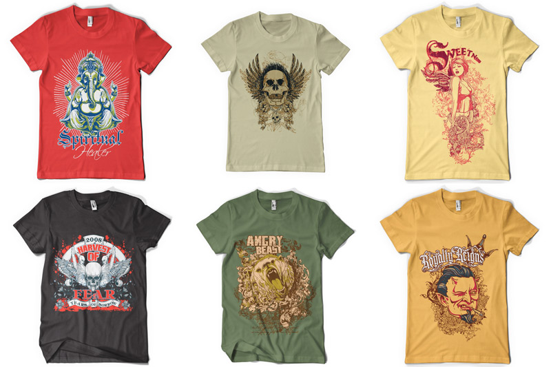 t-shirt design bundle t-shirt - 100 T shirt Designs Vol 2 Preview 14