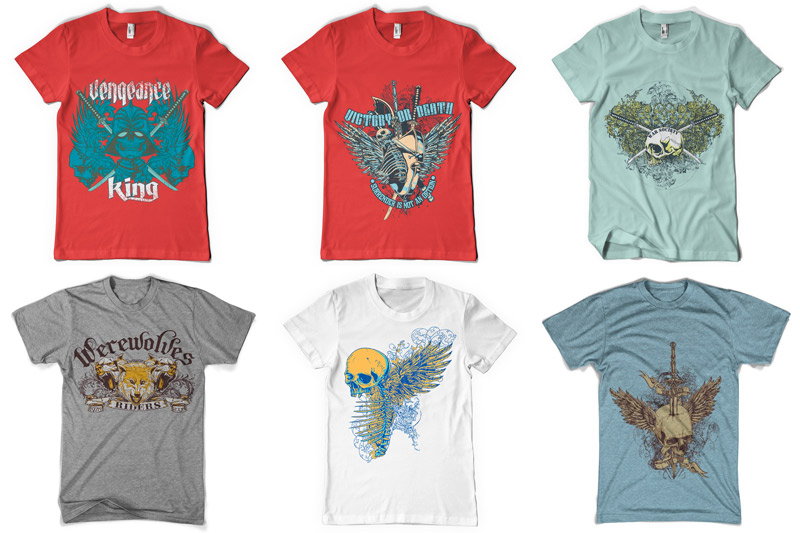 t-shirt design bundle t-shirt - 100 T shirt Designs Vol 2 Preview 16