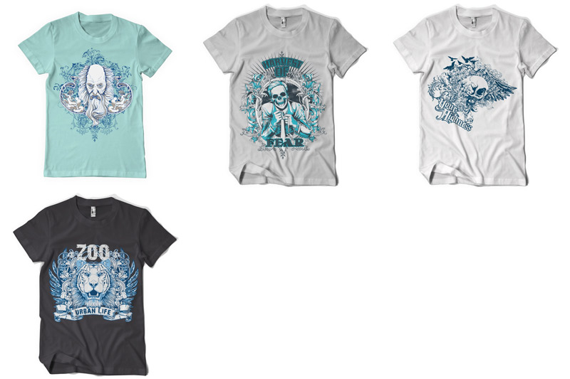 t-shirt design bundle t-shirt - 100 T shirt Designs Vol 2 Preview 17