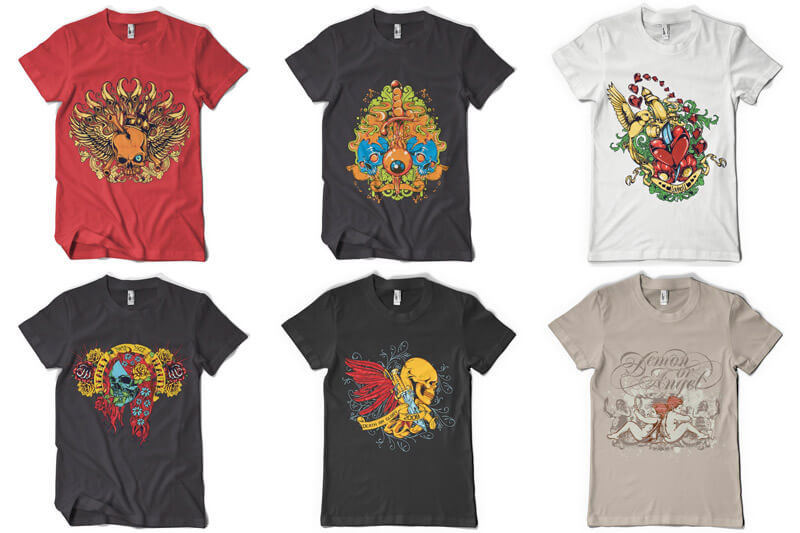 100 t-shirt designs vol 3 - 100 T shirt Designs Vol 3 Preview 03